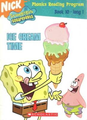 SpongeBob SquarePants: Phonics Reading Program, Book 10: Ice Cream Time - GOOD