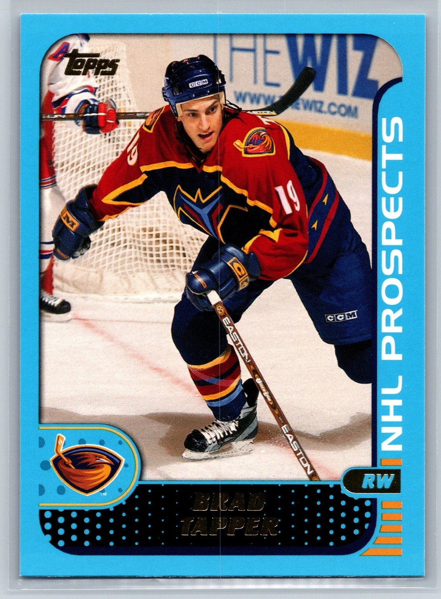2001-02 Topps #302 Brad Tapper NHL Prospect Atlanta Thrashers | eBay