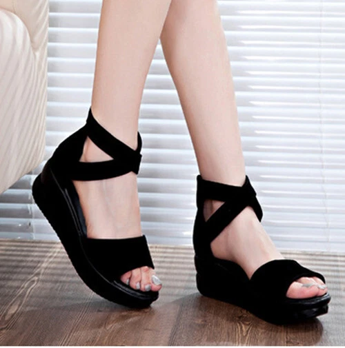 Platform mid heels cheap