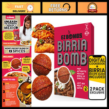 Authentic Birria Bomb Seasoning Mix - 2 Pack Mexican Spice for Tacos, Nachos