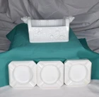 Fenton Rose Milk Glass Ashtrays With Stand