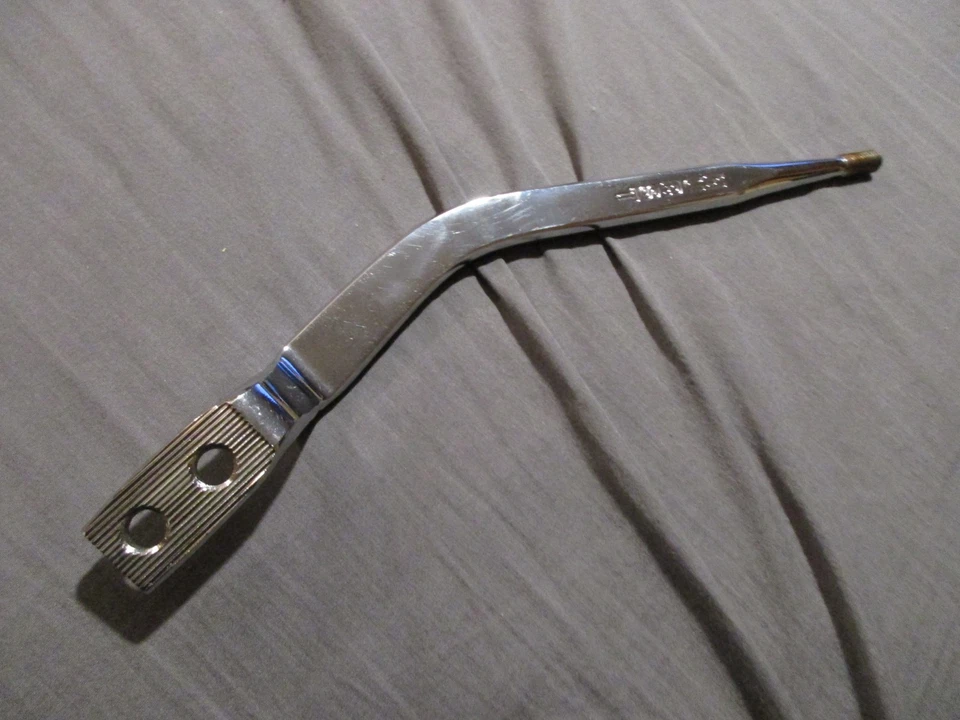 HURST 6836 5386836 4 Speed Shifter Stick Handle Chrome Plated  new old stock - Image 2 of 4