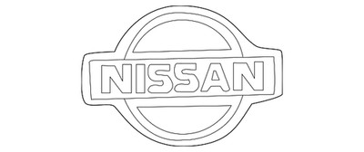 Genuine Nissan Grille Emblem 62890-9J400