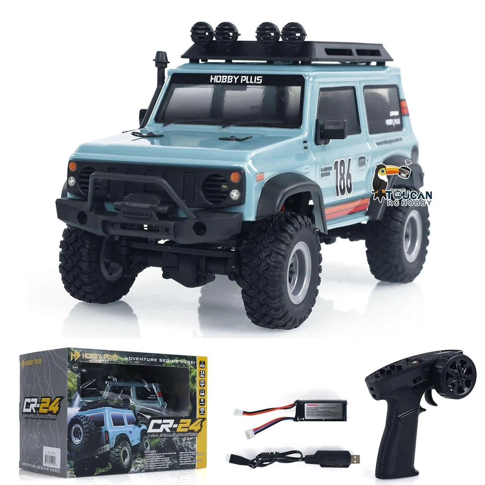 Hobby Plus 4x4 1:24 RC Mini Crawler Car 4WD RTR Radio Control Off-road Vehicles - Image 4 of 4