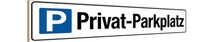 Holzschild 10X46 Cm Privat - Parkplatz Parken Parkplatzschild Deko Geschenk Holz