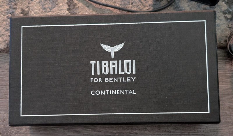 Tibaldi for Bentley Continental Rollerball Silver Lake Blue - Limited Ed #78/999
