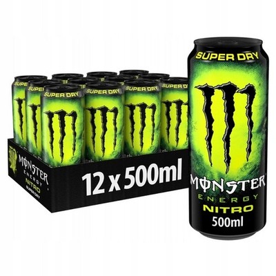 5056784907849 Monster Energy Nitro napój energetyczny 500ml x 12 sztuk ZESTAWY