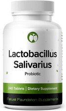 Lactobacillus Salivarius Probiotic Supplement 240 1 Count Pack of 240 