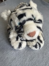 Vintage 2000 Animal Alley White Tiger 18" Toys R Us Floppy Soft Plush Well Loved