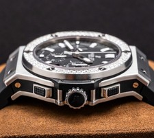 Hublot Big Bang 44 Original Steel Diamonds FACTORY $19K MSRP 301.SX.1170.RX.1104 10