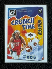 Kiki Iriafen Crunch Time Rookie RC 2025 Donruss WNBA Card #20 Dallas Wings