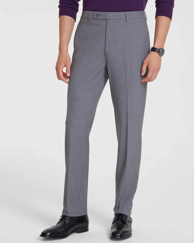 Pantalones de vestir calce ajustado Calvin Klein nuevos con etiquetas Foto 4 de 4