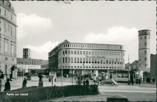 Postcard Darmstadt 1953 lot at the castle (No.9121)