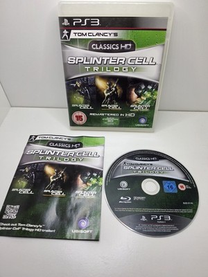 Tom Clancy's Splinter Cell Trilogy Classics HD PlayStation 3 PS3 Komplett Handbuch