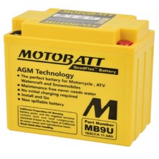 CL250 Motobatt Battery Honda CL250 1984 QuadFlex AGM
