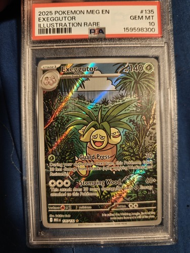 Exeggutor graded PSA 10 for sale on eBay