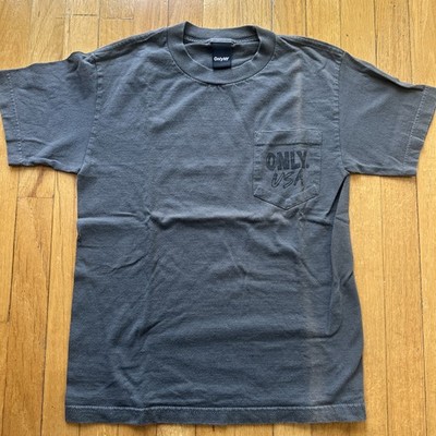 Only NY Sun Bleached Pocket T Shirt Men s Small