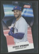 2022 Stadium Club #T-24 George Springer Triumvirates