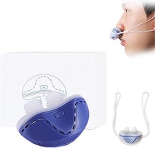 New 1pc Wearable Black Electric Anti Snoring Device Stop Snore Aid Tool Home Use