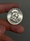1958 Franklin Half Dollar BU #1