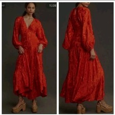 Small Farm Rio Red Maxidress