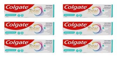 Colgate Total Gesunde Frische Zahnpasta Zahncreme , 6x75ml EAN8718951227323