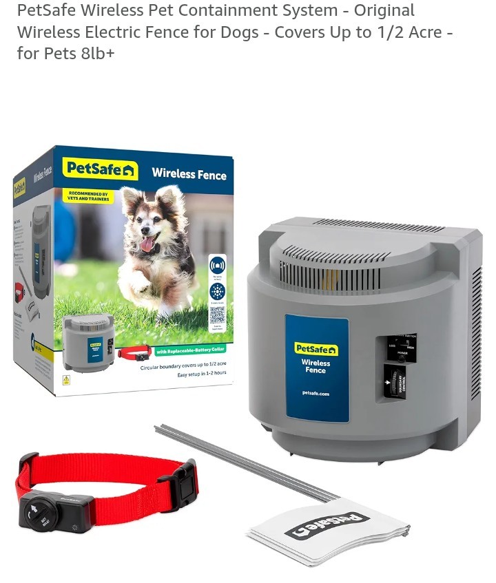 Pet Containment System  Open Box Brand New Item