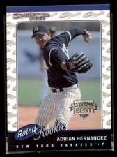 2001 Donruss Baseball's Best Adrian Hernandez Rookie New York Yankees #161 | Cub