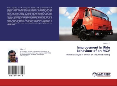Improvement in Ride Behaviour of an MCV Arjun J. P.
