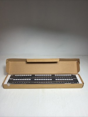 Telect 48 Port Patch Panel EPPE-CT5E-48IDC New in Box