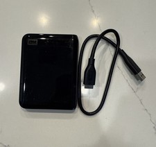 WD My Passport 1Tb 2.5 Portable HDD WDBACX0010BBK-00 Black - Good - Low Hours