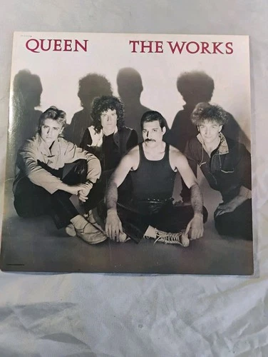 ORIGINAL Vtg 1984 QUEEN Album THE WORKS Record 1ST PRESSING Vinyl Lp