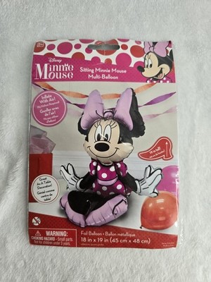 Disney Minnie Mouse Sitting Multi-Balloon 18 in x 19 in New in Package 