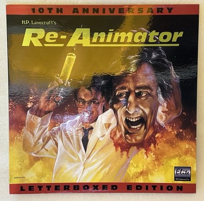 NEW.   RE-ANIMATOR     10th Anniversary Laserdisc Jeffrey Combs