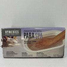 HoMedics ParaSpa Paraffin Wax Refill Complete Kit 2 lbs with 20 Liners