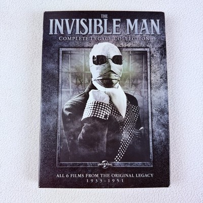 The Invisible Man Complete Legacy Collection DVD with Slipcover 6-Film Set
