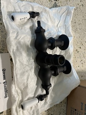 Strom Plumbing Hot Cold Gooseneck Faucet Mod P678 Oil Rubbed Bronze Incomplete