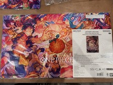 ONE PIECE CARD GAME Official Playmat Card Set Flame-Flame Fruit Coliseum Edition