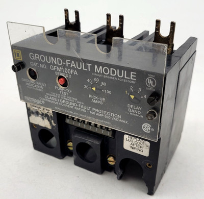GFM100A Square D Ground Fault Module - Next Day Option - Flaw