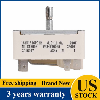 #ad Burner Control Switch for GE Kenmore Range Infinite Control WB24T10025 PS236750 $17.00