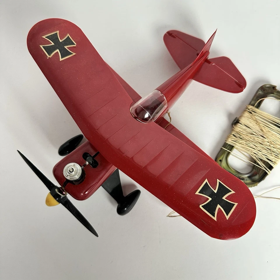 Vintage Cox Red Baron .020 Motor a Gás Mini Acrobacias Modelo Avião com Caixa - Imagem 3 de 4