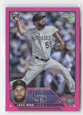 2023 Topps Chrome Update #USC27 Jake Bird Pink