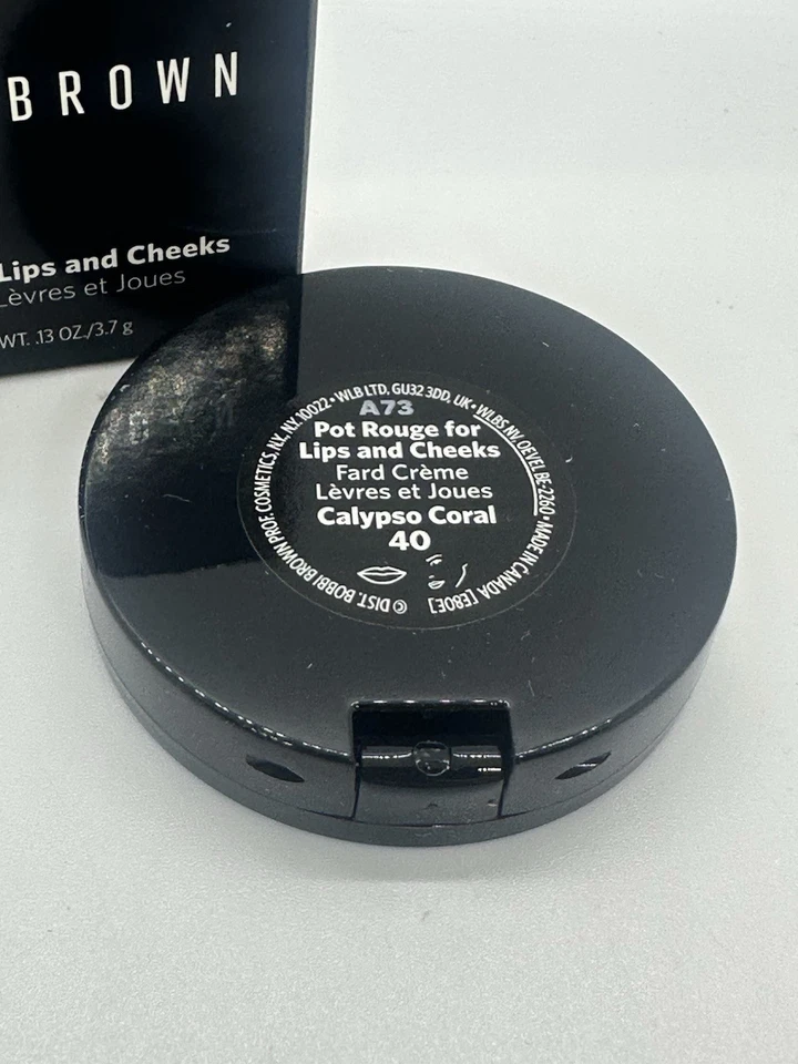 Brillo de labios Bobbi Brown Pot Rouge rubor labios y mejillas calypso coral 40 nuevo 0,13 oz Foto 4 de 4