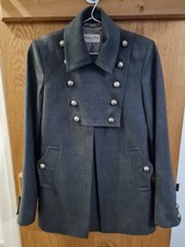 Gresham Blake Ladies Military Style Coat Size 10 Excellent Condition