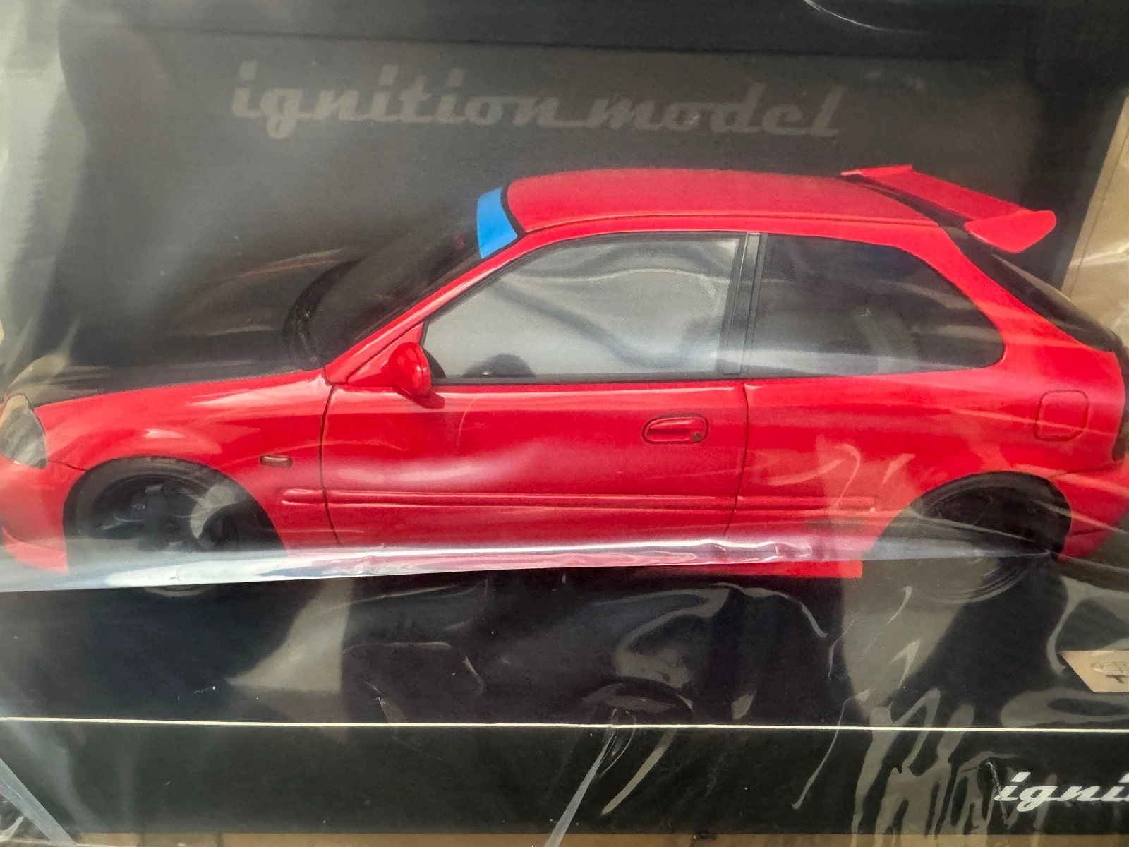Ignition Model Honda Civic (EK9) 1:18 Car - Red (IG2677) for sale