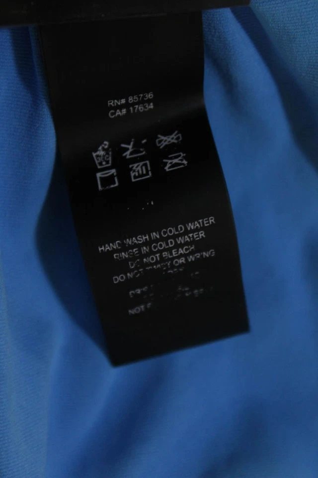 Top de bikini Proenza Schouler para mujer con barra trasera con tachuelas sin tirantes azul XS Foto 4 de 4