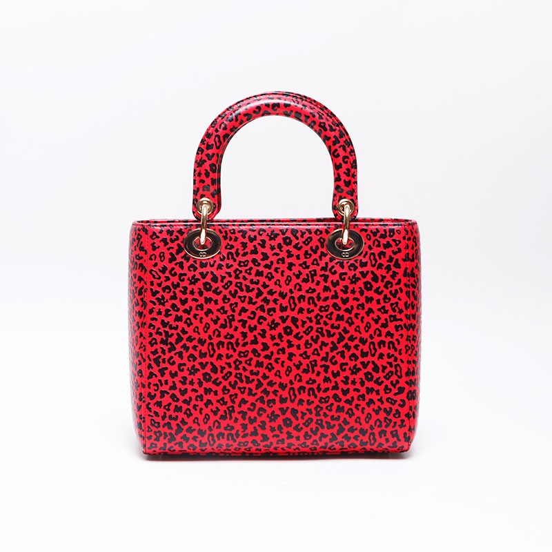 Authentic Christian Dior Leopard Pattern 2way Lad… - image 2