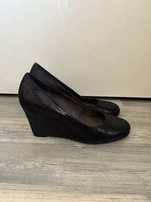 Schwarze Pumps hohe Schuhe Absatz von Aerosoles 39