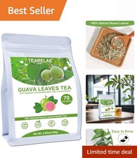 70 Count Pure Guava Leaves Tea - Natural Herbal Solution for Digestive Health