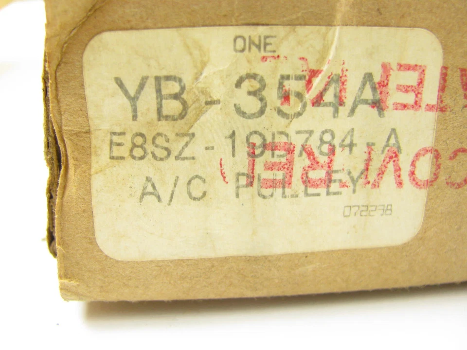 MOTORCRAFT YB354A A/C Compressor Clutch For 1988 Ford Thunderbird 3.8L V6 - Image 3 of 3